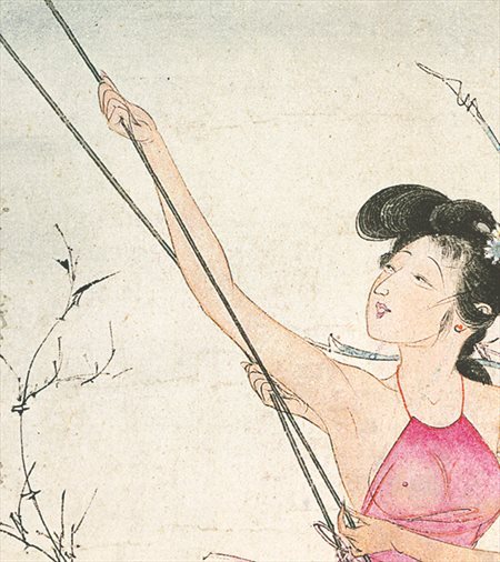 凤庆县-胡也佛的仕女画和最知名的金瓶梅秘戏图